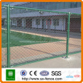 ISO9001 Galvanizado y PVC recubierto Chain Link Fence